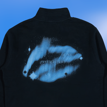 Load image into Gallery viewer, Seeing in Blue Half-zip Sweatshirt
